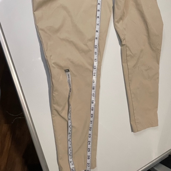 Nike Track Pants in Beige with White Accents - Picture 5 of 12